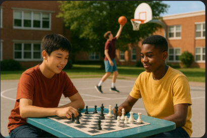 talking about a friend