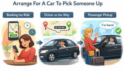 Arrange For A Car To Pick Someone Up