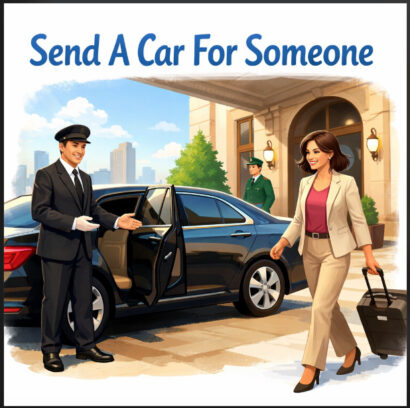 send a car for someone